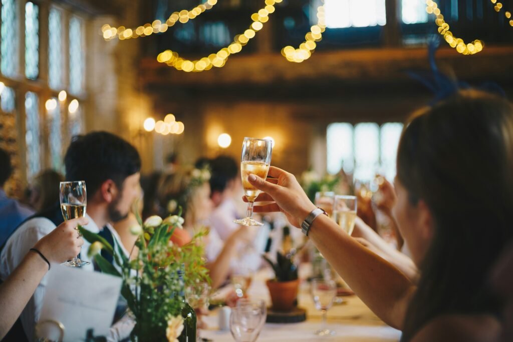 Eating at Weddings and Big Events
