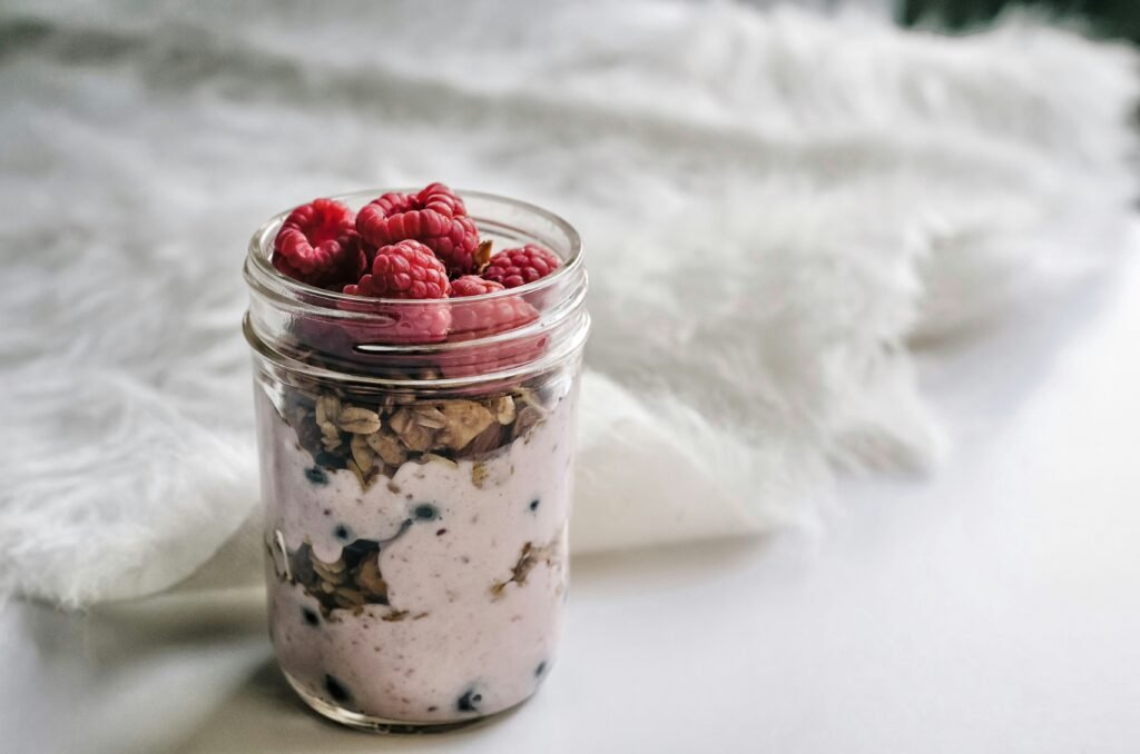 Dairy-Free Berry Overnight Oats