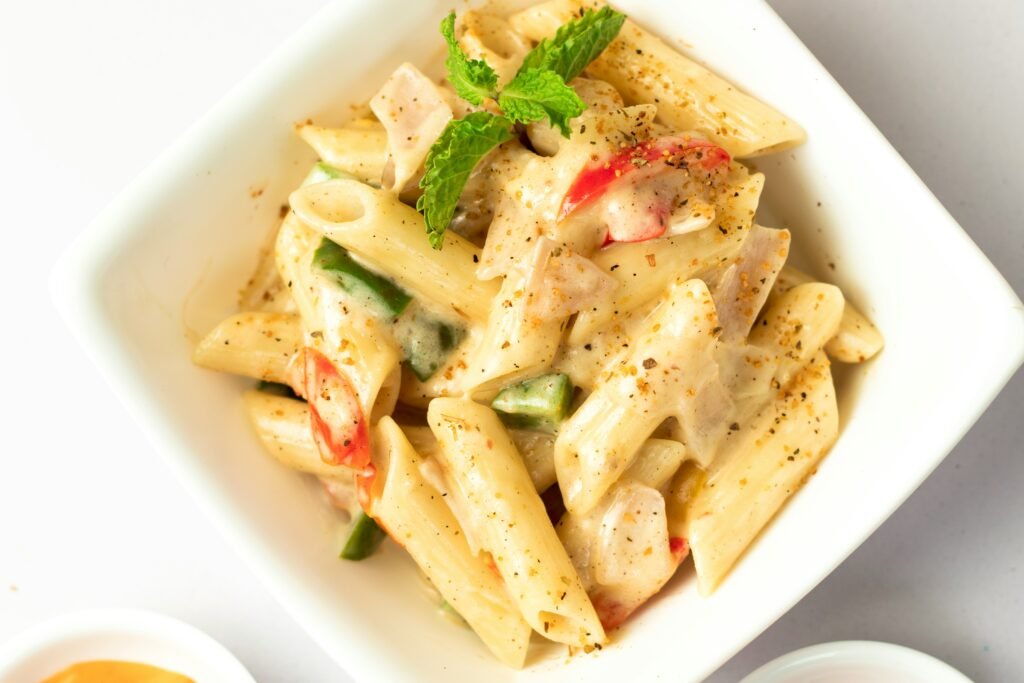 Dairy-Free Egg-Free Mayo Pasta Salad