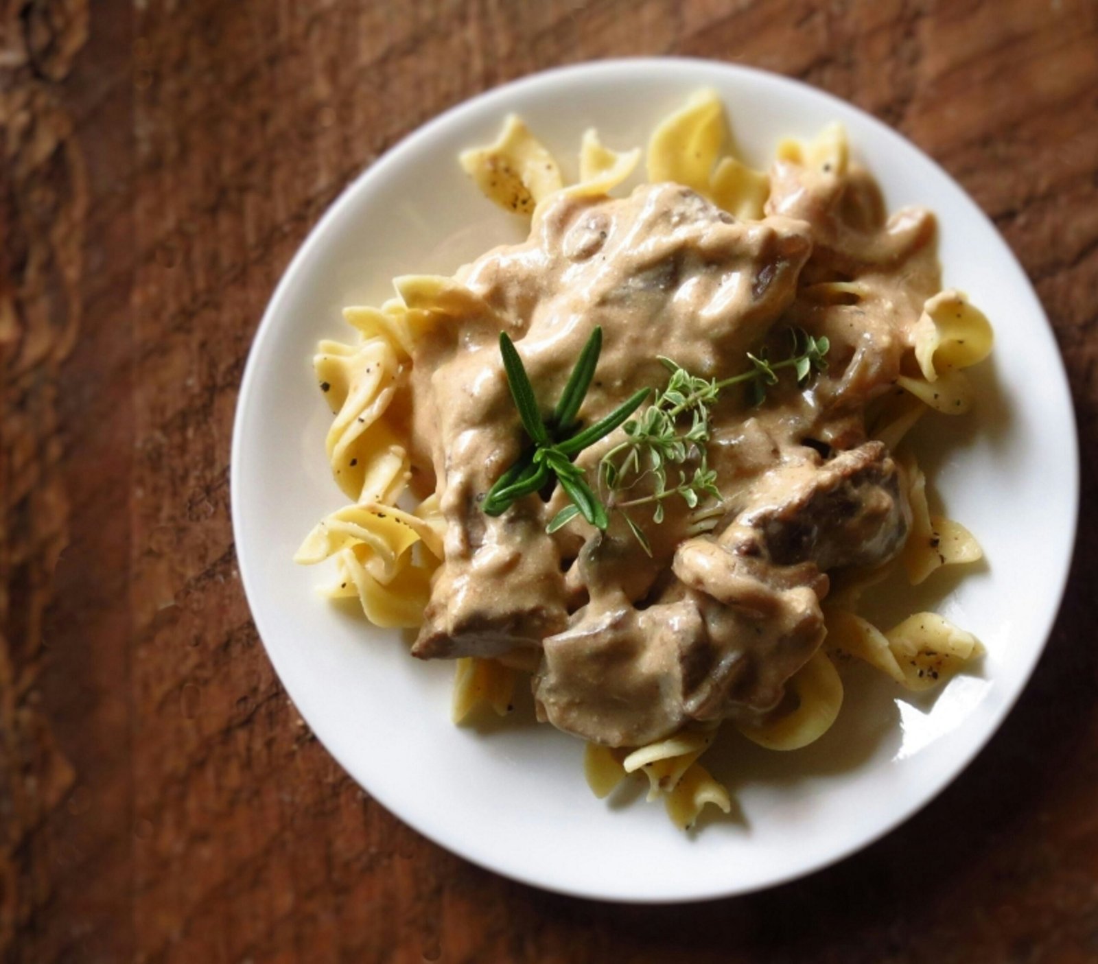 Dairy-Free Egg-Free Gluten-Free Beef Stroganoff