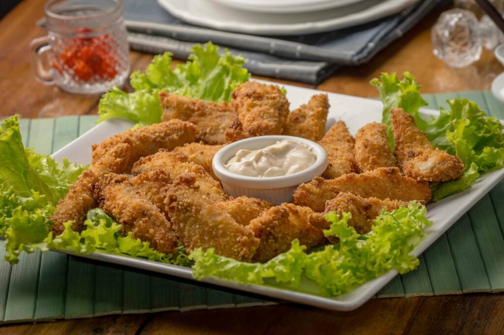 Dairy-Free Egg-Free Chicken Goujons