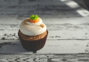 gluten-free carrot cake muffins